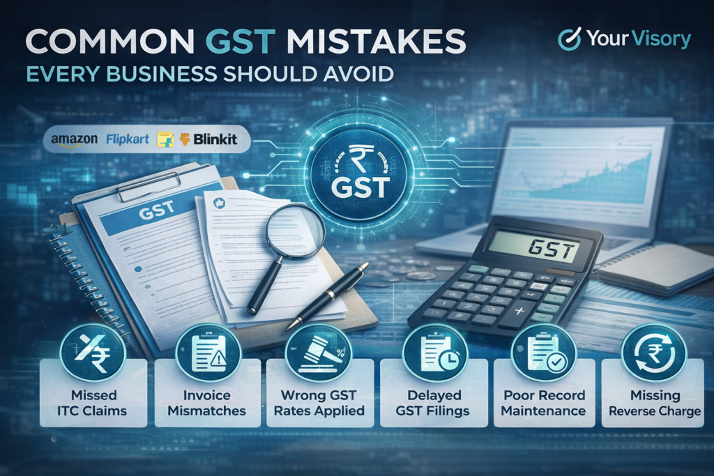 Common GST Mistakes Every Business Should Avoid