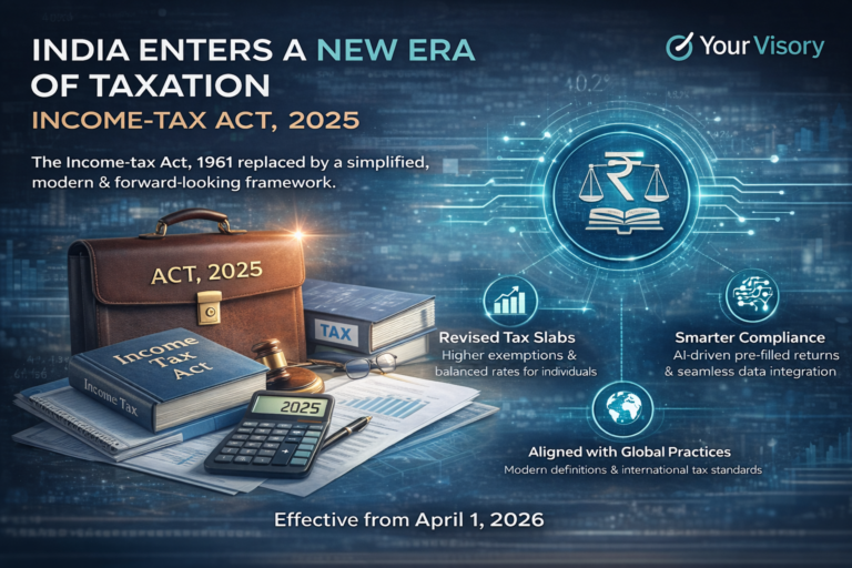 India Enters a New Era of Taxation – Income-tax Act, 2025